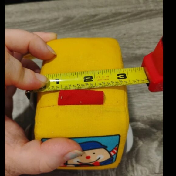 Melissa And Doug K's Kids Pull Back Soft School Bus Pull Back Vehicle Toy 9M+ - Picture 11 of 11